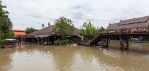 Mercado flotante Ayutthaya