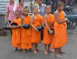 monjes laos