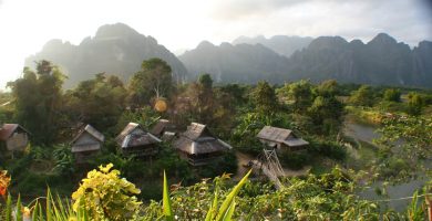 itinerario por el norte de Laos