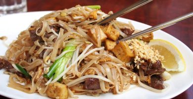 platos vegetarianos en tailandia